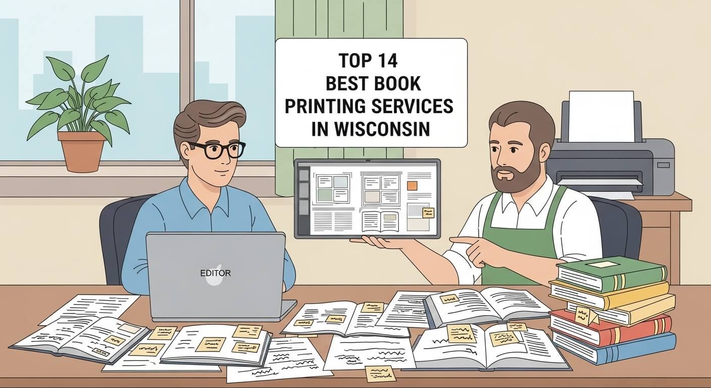 Top 14 Best Book Printing Services in Wisconsin