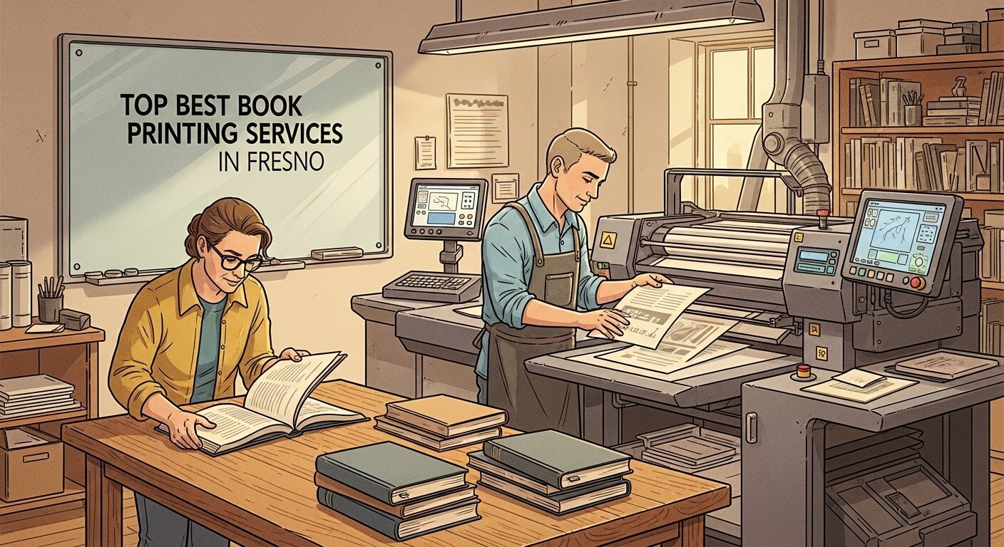 Top Best Book Printing Services in Fresno