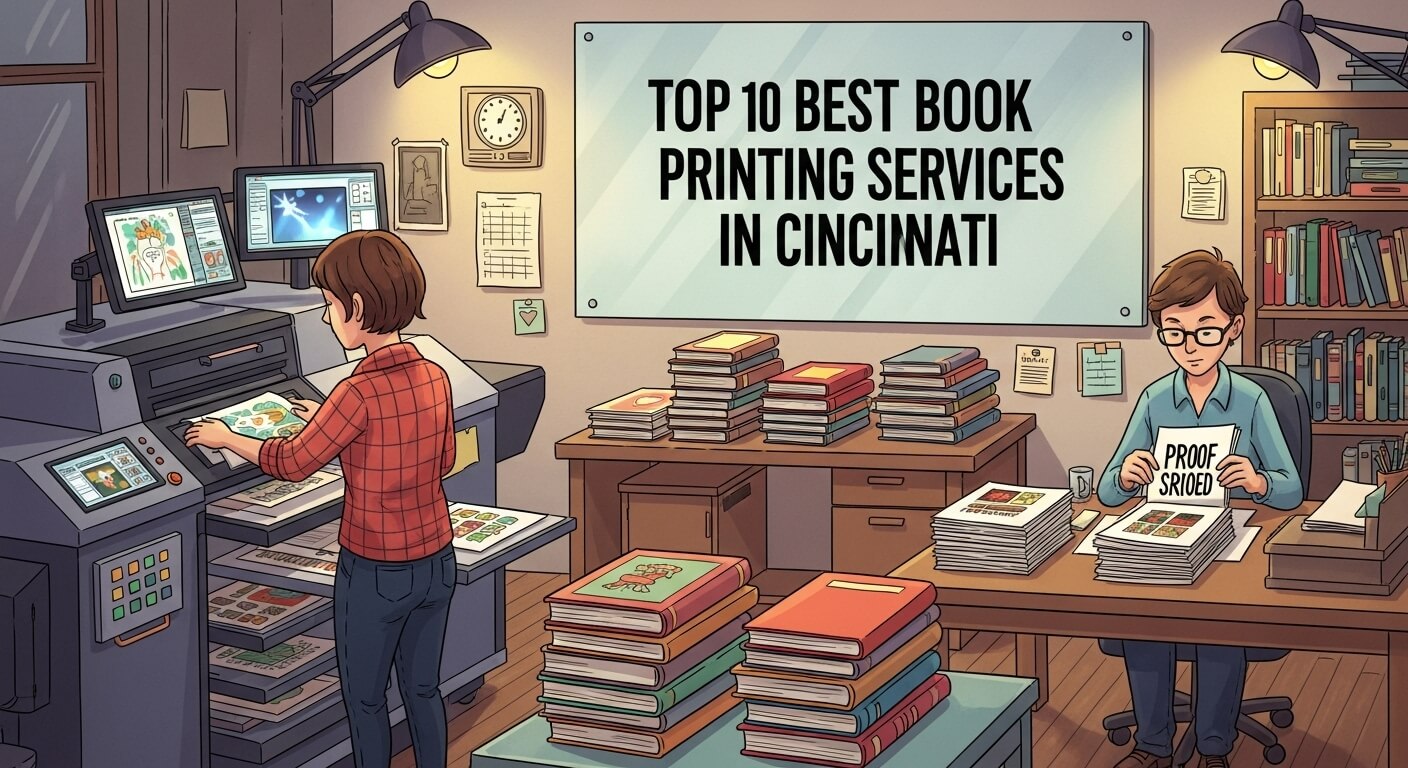 Top 10 Best Book Printing Services in Cincinnati