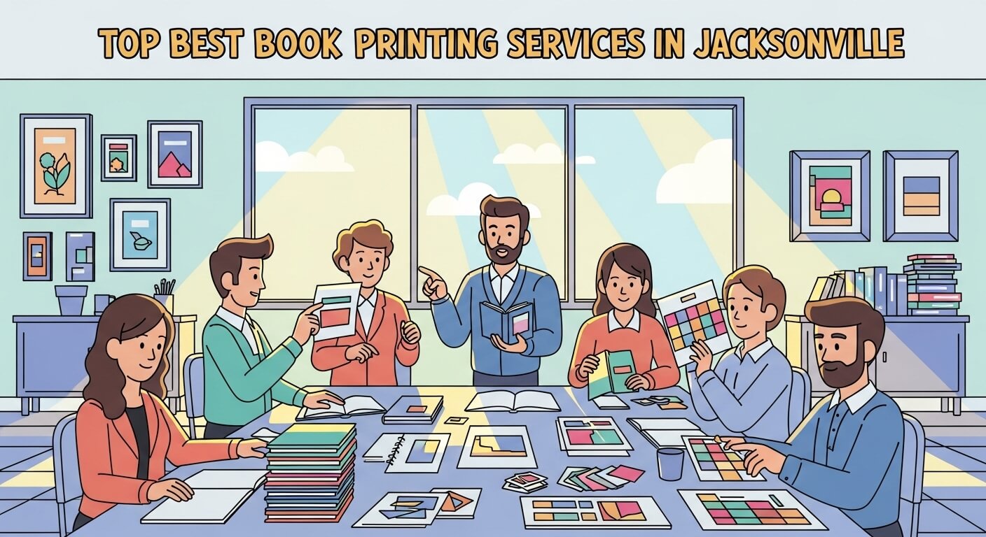 Top Best Book Printing Services in Jacksonville