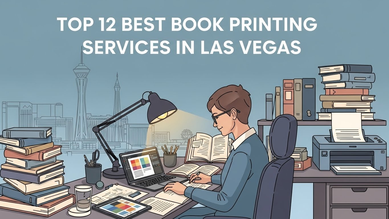 Top Best Book Printing Services in Las Vegas