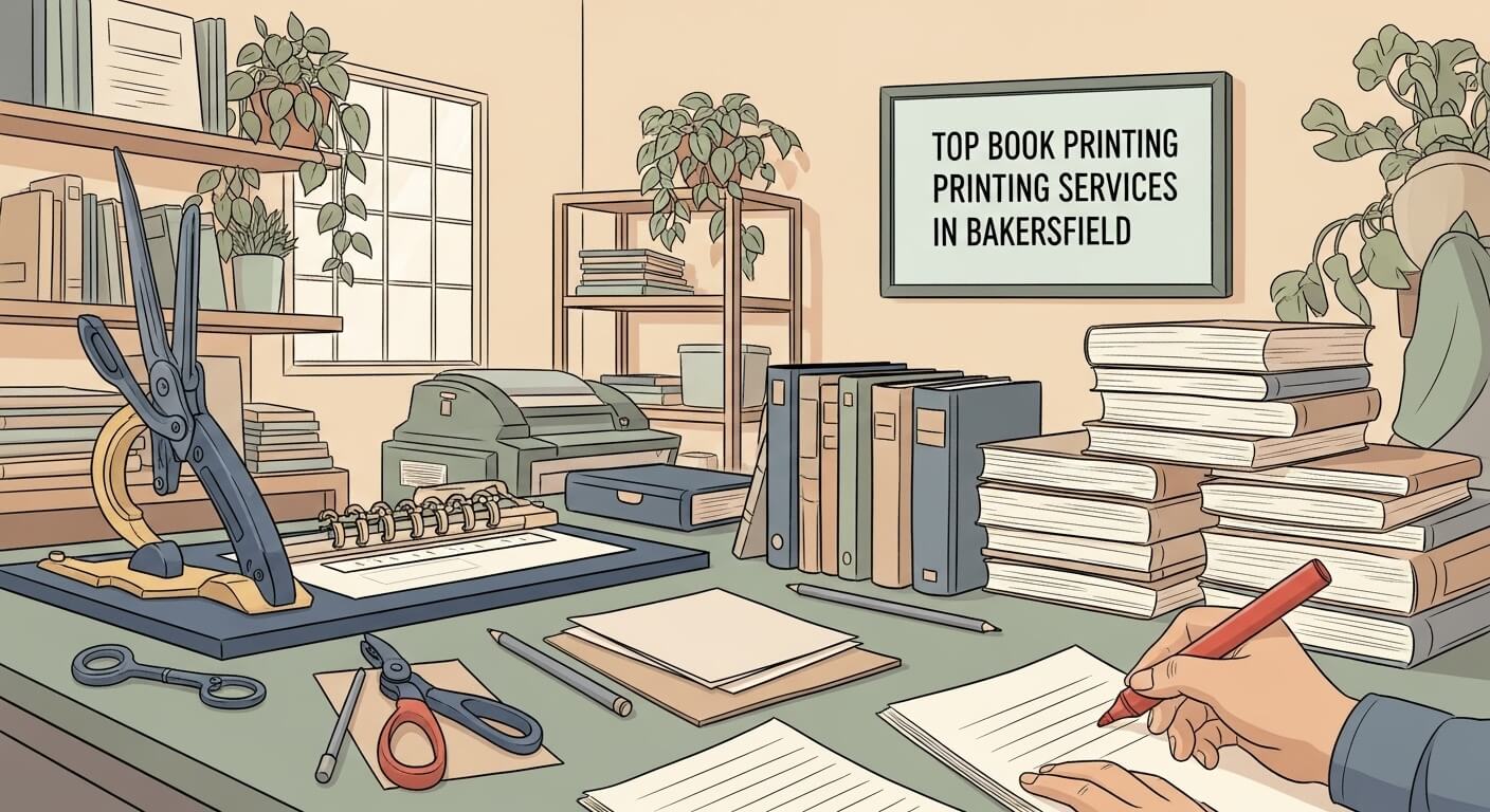 Top Best Book Printing Services in Bakersfield
