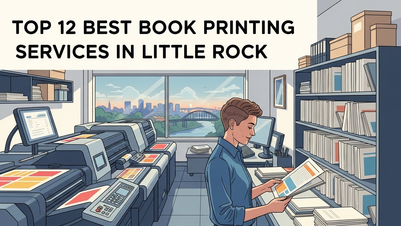 Top 12 Best Book Printing Services in Little Rock