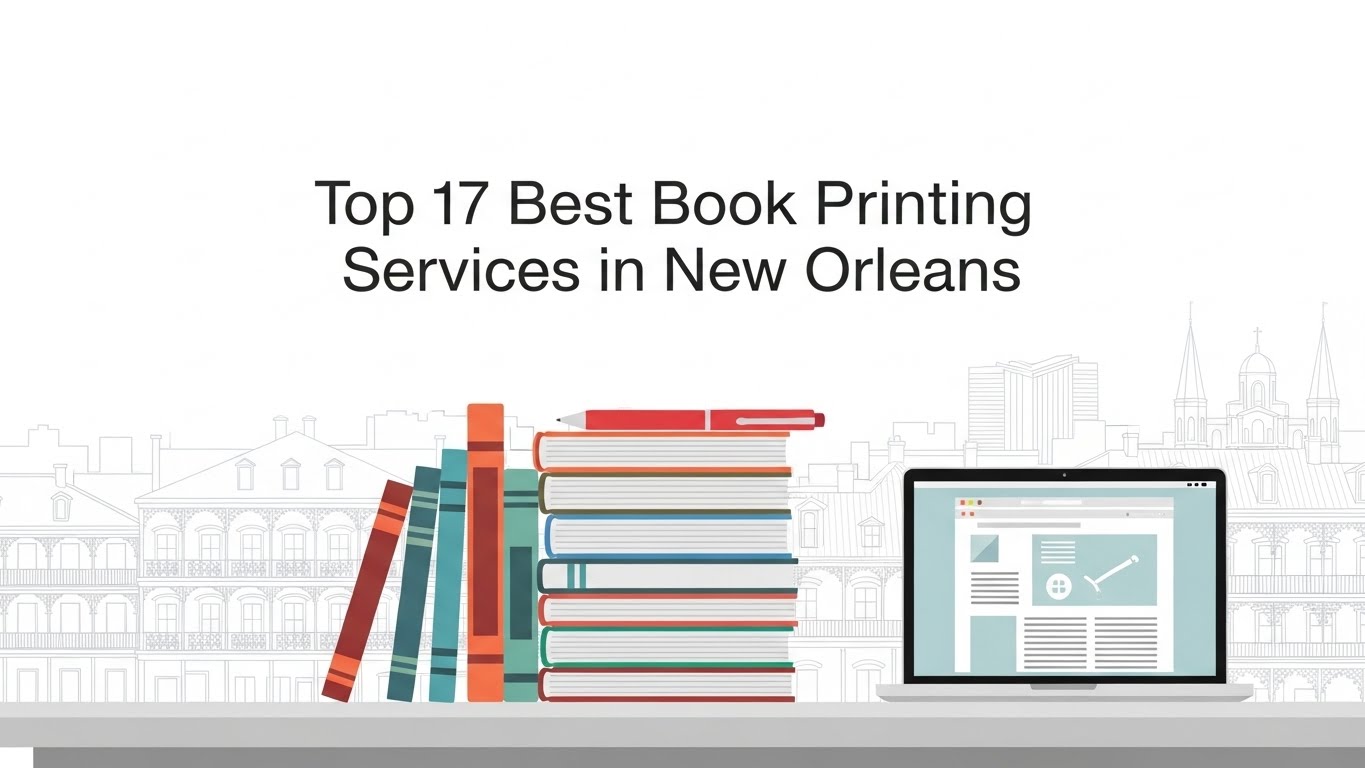 Top 17 Best Book Printing Services in New Orleans